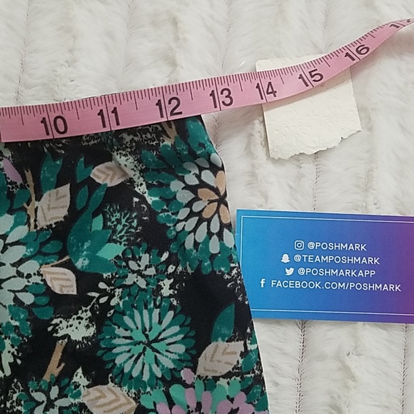 FRENCHI abstract floral print mini skirt Ruffle Bottom Small - Picture 3 of 7